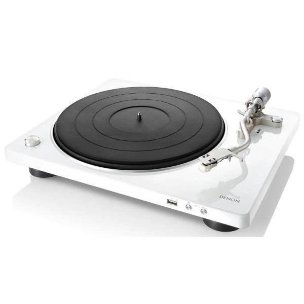 Denon dp-450 usb blanco tocadiscos