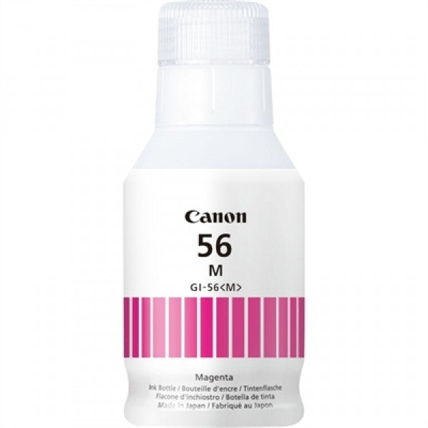 Canon botella tinta gi-56m magenta