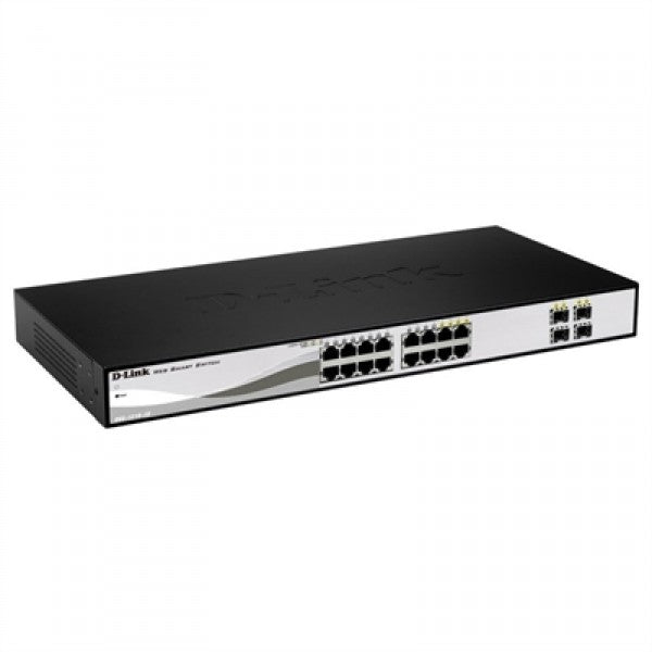 D-link dgs-1210-16/e switch 16xgb 4xcombo