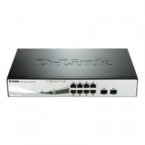 D-link dgs-1210-08p/e switch 8xgb poe 2xsfp