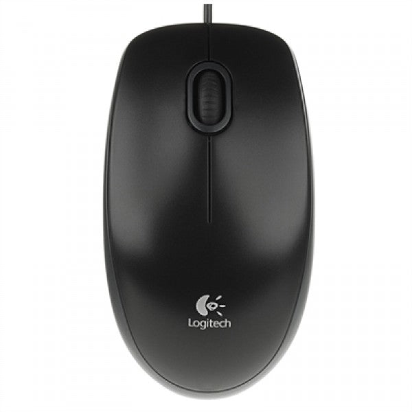 Logitech b100 ratón negro oem