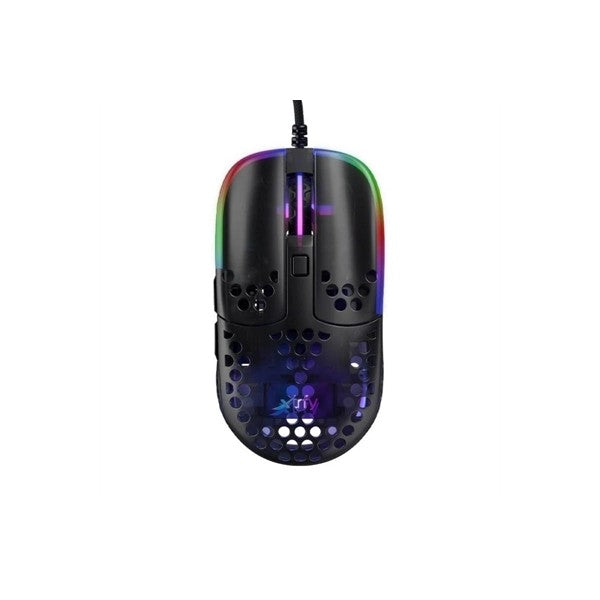 Cherry xtrfy ratón rgb 400-16.000 dpi usb black