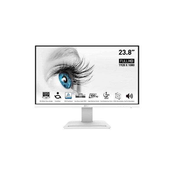 Msi mp243xw monitor 23.8" 100 hz fhd dp hdmi mm bc