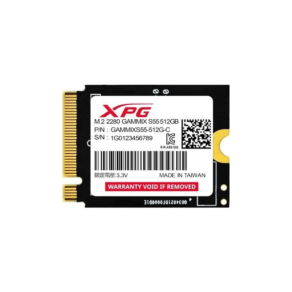 Adata xpg ssd gammix s55 512gb gen4x4 m.2 2230