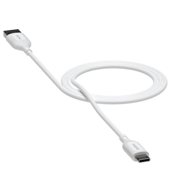 Zagg mophie essentials white / cable usb-a (m) a usb-c (m) 1m