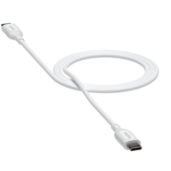 Zagg mophie essentials white / cable usb-c (m) a usb-c (m) 2m