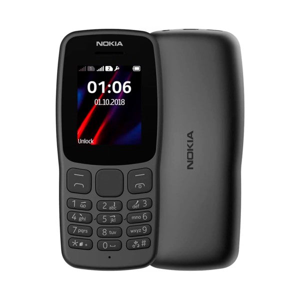 Nokia 106 black / móvil 1.8"