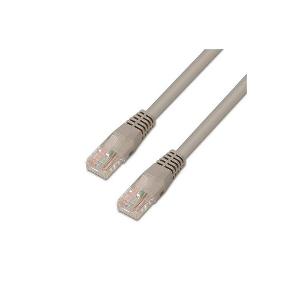Aisens latiguillo rj45 cat.6 utp 50cm gris cobre