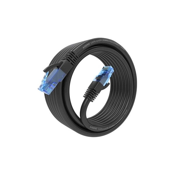 Aisens cable rj45 cat.6 utp awg26 cca negro 5.0m