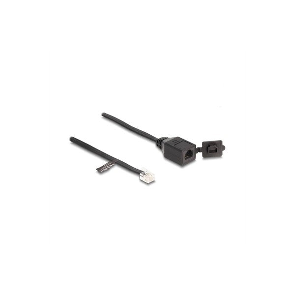 Delock cable rj11 macho a rj11 hembra con tapa