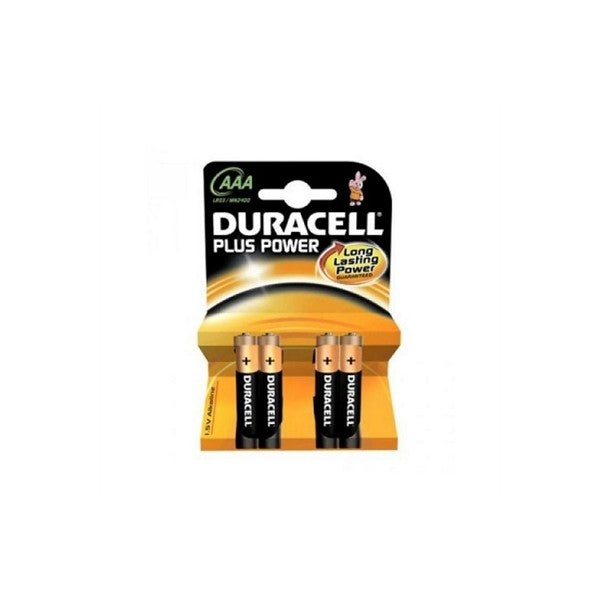 Duracell pila alcalina plus power lr3 aaa pack-4