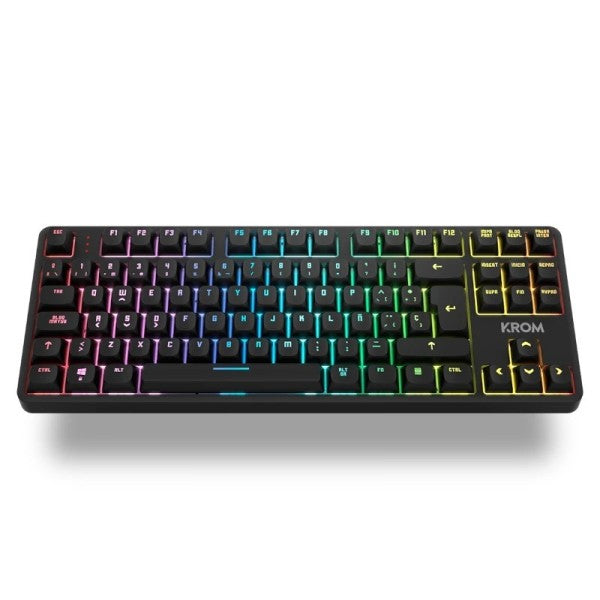 Krom mini teclado kernel pro mecanico inalam. rgb