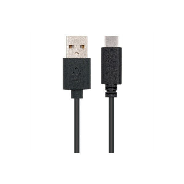 Nanocable cable usb 2.0 3a tipo usb-c/m-a/m 2 m