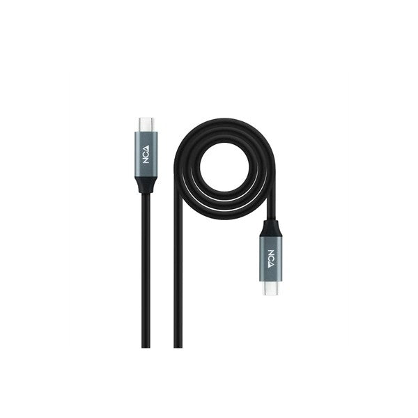 Nanocable cable usb 3.2 gen2x2 100w 4k usb-c 2 m