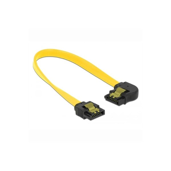 Delock cable sata 6 gb/s recto a ángulo izquierdo