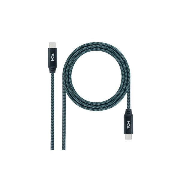 Nanocable cable usb 3.2 gen2x2 100w 4k usb-c 1m