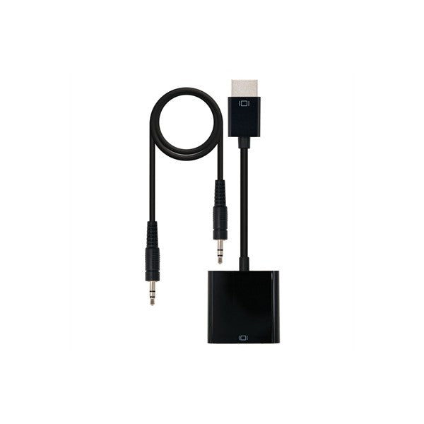 Nanocable conversor hdmi/svga+audio hdmi/m-svga/h