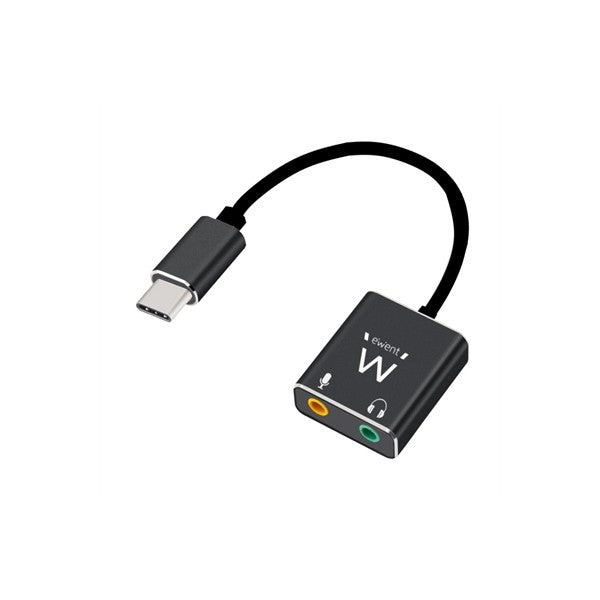 Ewent cable adaptador de audio usb tipo c/ jack