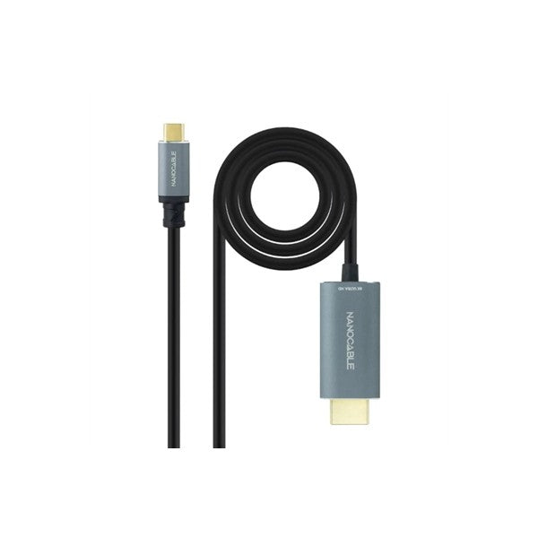 Nanocable conversor usb-c a hdmi 2.1 8k@60hz 1.8m