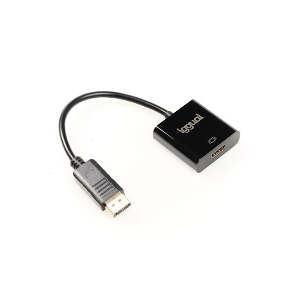 Iggual adaptador displayport (m) a hdmi (h)