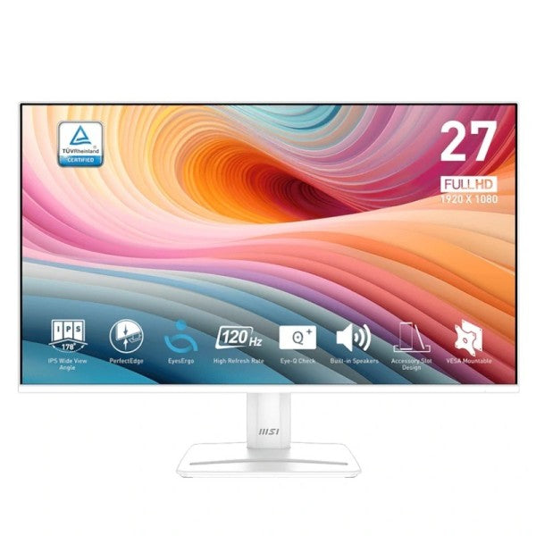 Msi mp275w e2 monitor 27" ips 120hz vga hdmi mm