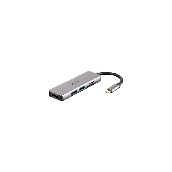D-link dub-m530 hub hdmi/2usb 3.0/usb-c/sd/microsd