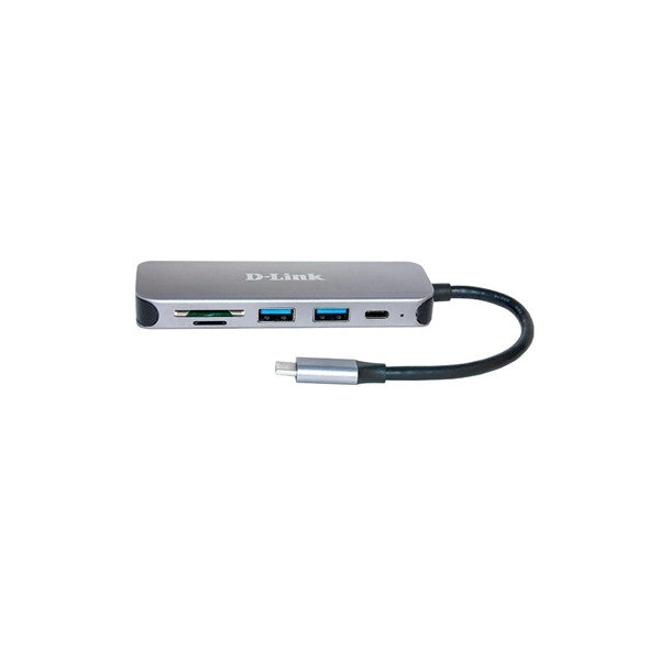 D-link dub-2325 5-in-1 usb-c hub card reader