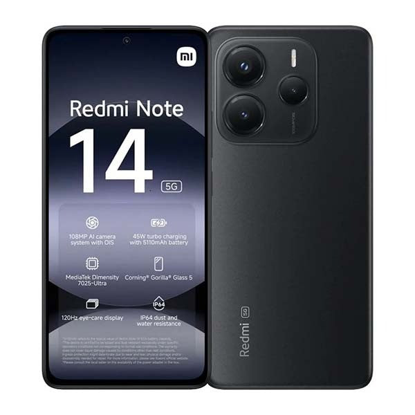 Xiaomi redmi note14 5g 8+256 black