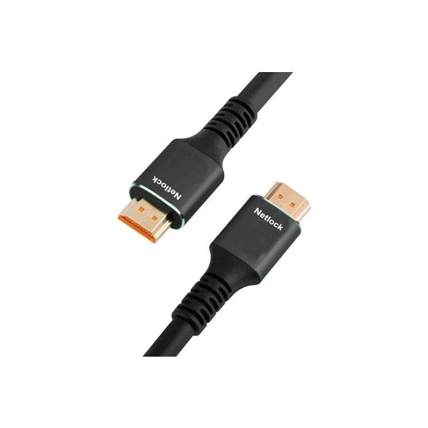 Netlock cable hdmi v2.1 m-m 8k@60hz 48gbps, 10m