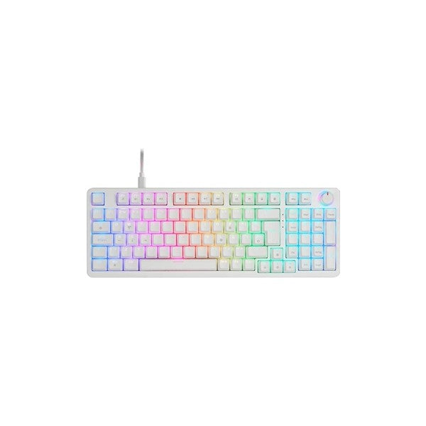 Mars gaming teclado mkprowbes blueswitch rgb white
