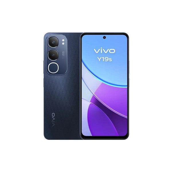 Vivo y19s 6.68" 8gb(+8gb) 128gb glossy black