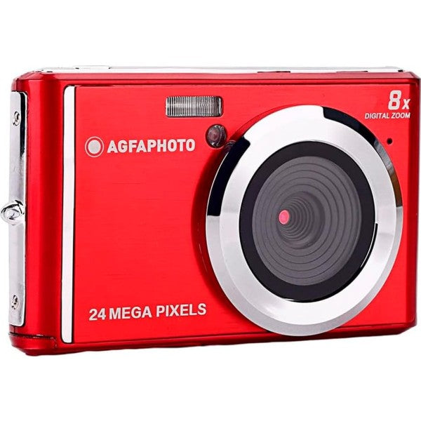 Agfaphoto realishot dc5500 rojo / cámara digital compacta 24mp
