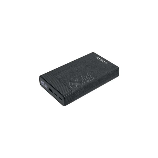 Celly powerbank pd65w 20000 mah 65w evo negra