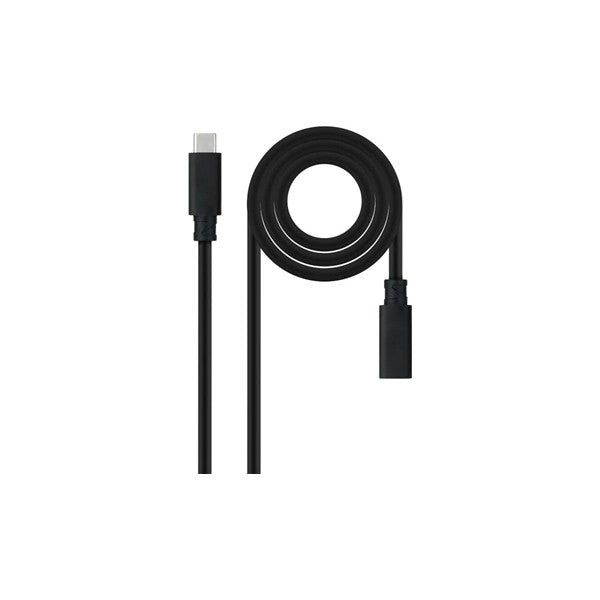 Nanocable cable usb 3.2 gen2x2 100w c/m-h 1 m