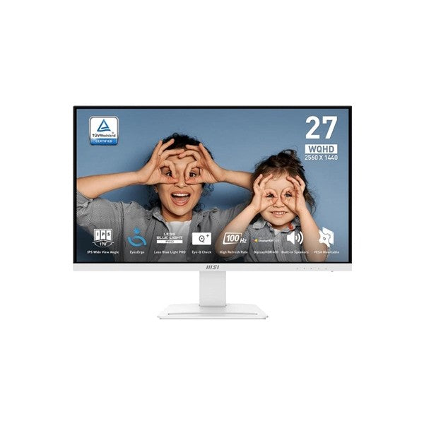 Msi mp273qw e2 monitor 27" wqhd 2xhdmi dp mm bco