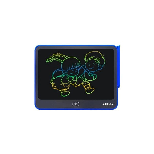 Celly pizarra dibujos azul