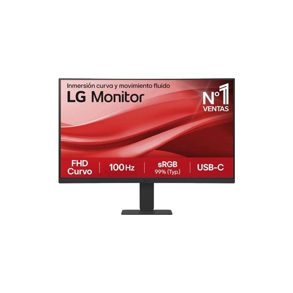 Lg 24u421a-b monitor 23.8" fhd 1xhdmi curvo