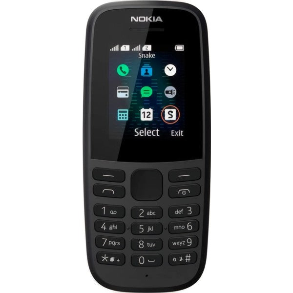 Nokia 105 ds black / móvil 1.77"