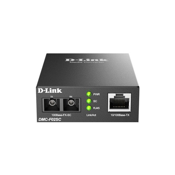 D-link dmc-f02sc conversor medios sc mm 2km