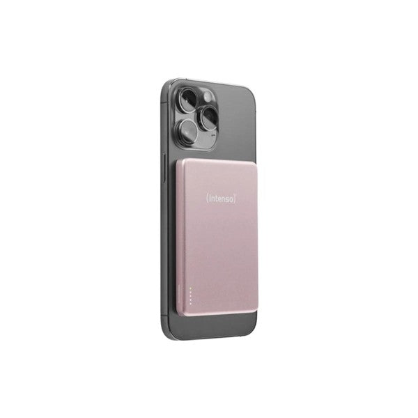 Intenso powerbank mw5000 magsafe rosado