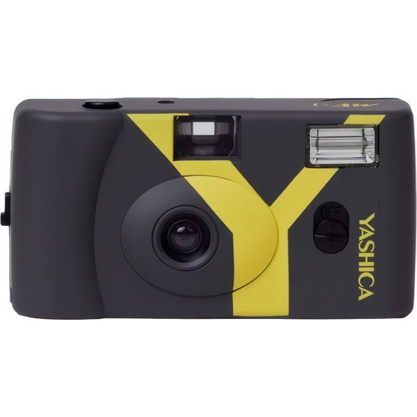 Yashica mf-1 snapshot art camera grey / cámara compacta analógica
