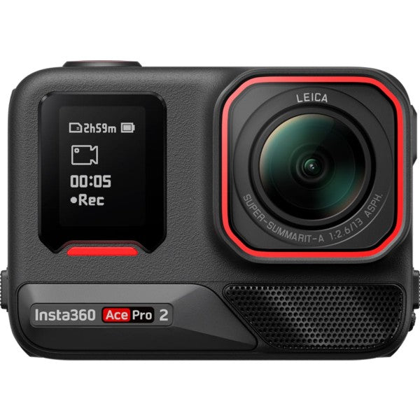 Insta360 acepro 2 black / cámara de acción 8k con ia