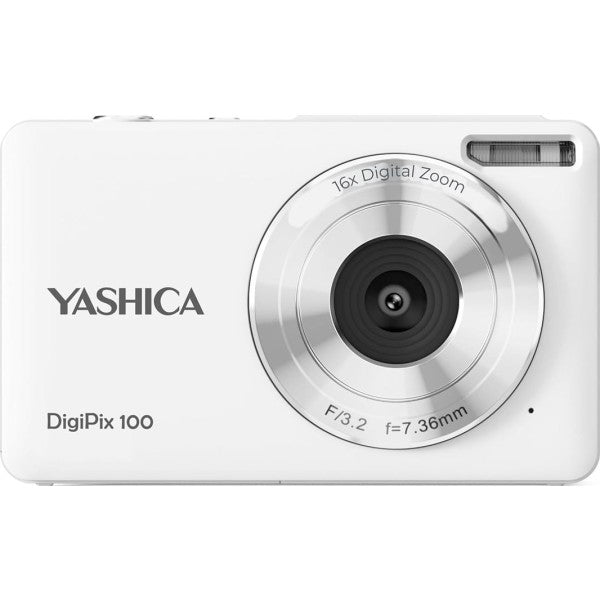 Yashica digipix 100 white / cámara compacta