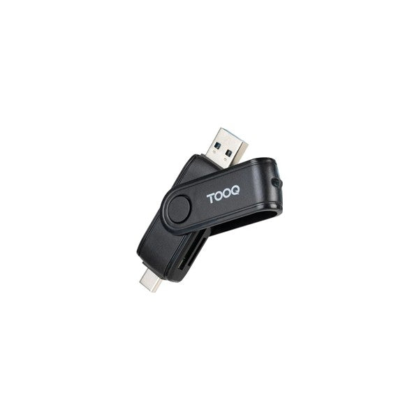 Tooq tqr-3003b lector usb-c 2.0+usb-a 3.0 sd/tf