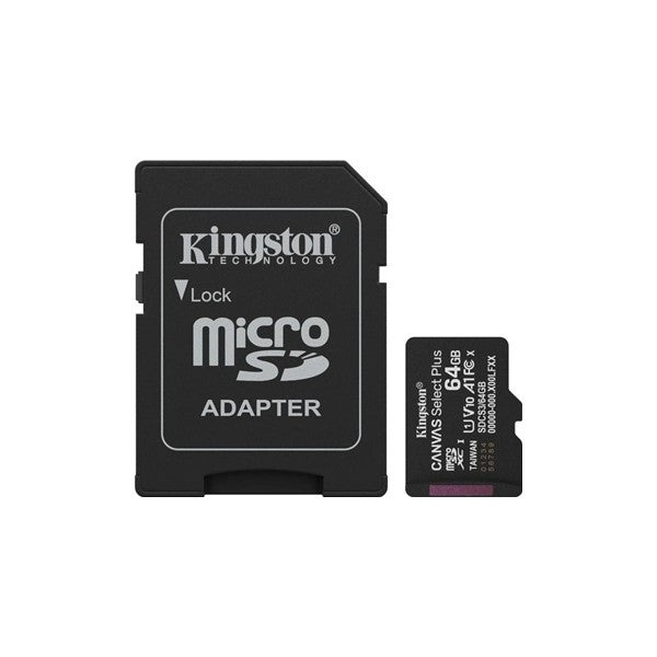 Kingston sdcs3/64gb microsdxc gen3 150mb/s a1