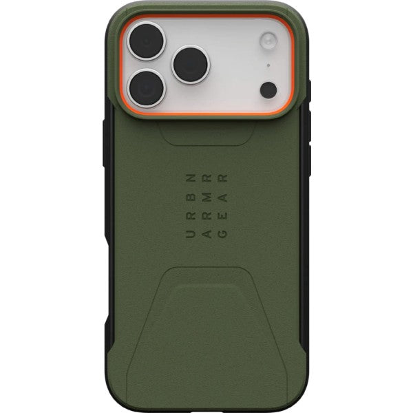 Uag funda civilian oliva/naranja / apple iphone 17 pro max