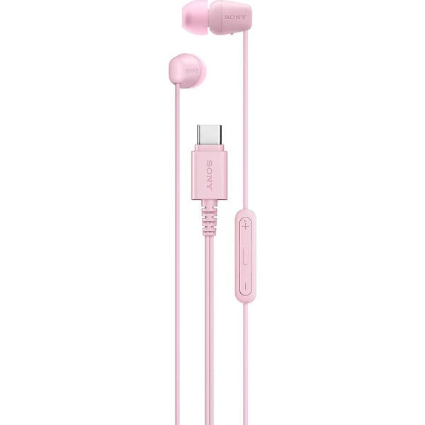 Sony ier-ex15c rosa / auriculares in ear con cable usb-c®
