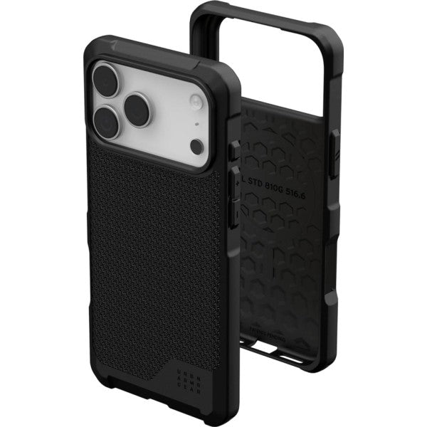 Uag funda metropolis lt kevlar negro / apple iphone 17 pro max