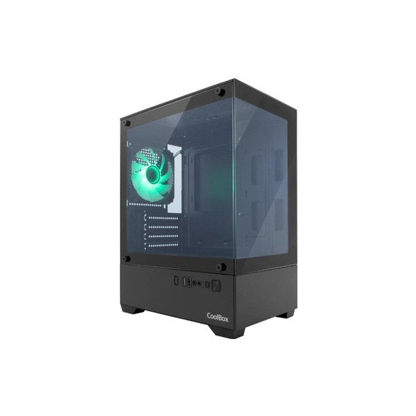 Coolbox caja gaming matx gm200 v.lite s.fte argb n