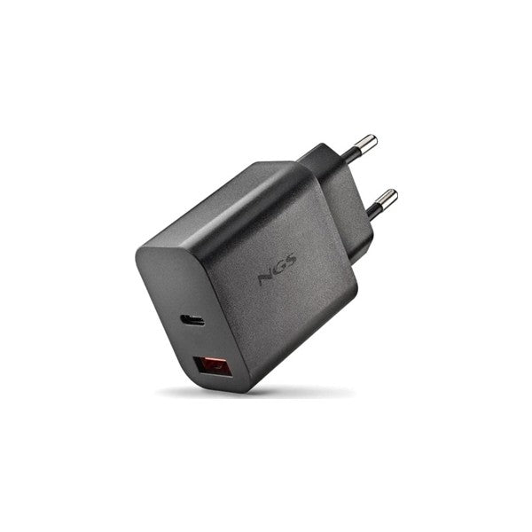 Ngs cargador gan ultrarapido 20w usb-c+ usb-a